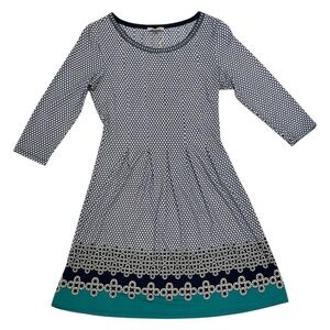 Max Studio Print Midi Dress